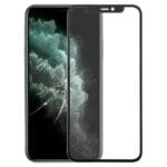 Lente de Vidrio Exterior Pantalla Frontal con Adhesivo OCA para Apple iPhone 11 Pro (Negro)