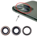 Bisel Cámara Trasera 3 Piezas Cubierta Lente para Apple iPhone 11 Pro / Pro Max