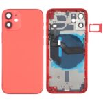 Tapa Trasera Batería para Apple iPhone 12 Mini Flex Cable Potencia Volumen Módulo Carga Inalámbrica