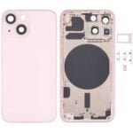 Cubierta Trasera Carcasa con Bandeja Tarjeta SIM Llaves Laterales Lentes Cámara para Apple iPhone 13 Mini