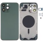 Carcasa Trasera para Apple iPhone 13 Pro Max con Bandeja Tarjeta SIM, Teclas Laterales y Lente de Cámara