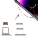 Bandeja Tarjeta SIM + Teclas Laterales para Apple iPhone 14 Pro (Plata) - Imagen 4
