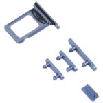 Bandeja Tarjeta SIM + Teclas Laterales para Apple iPhone 14 (Azul) - Imagen 3