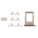 Bandeja Tarjeta SIM (Dual SIM) + Teclas Laterales para Apple iPhone 14 Pro Max