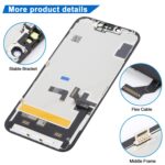 Pantalla Completa OLED Suave JK para Apple iPhone 14 - Imagen 3