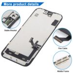 Pantalla Completa Jk Incell para Apple iPhone 15 - Imagen 3
