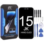 Pantalla Completa OLED Rígida JK para Apple iPhone 15