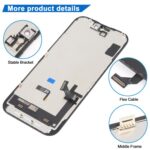 Pantalla Completa OLED Rígida JK para Apple iPhone 15 - Imagen 3
