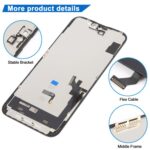 Pantalla Completa OLED Hard JK para Apple iPhone 15 Plus - Imagen 3