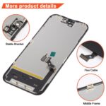 Pantalla Completa Soft OLED para Apple iPhone 15 - Imagen 3