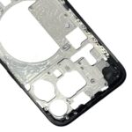 Marco Central Chasis para Apple iPhone 15 Pro Max, Versión: EE. UU. (Negro) - Imagen 4