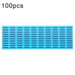 Pegatinas Adhesivas para Apple iPhone 15 Pro con Parte Inferior LCD (Negro) (100 Unidades)