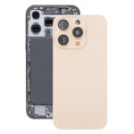 Cubierta Trasera de Batería de Vidrio Original para Apple iPhone 16 Pro Max con Cubierta de Lente de Cámara e Imán Magsafe (Dorado)