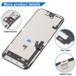 Pantalla Completa OLED Hard JK para Apple iPhone 16 - Imagen 3