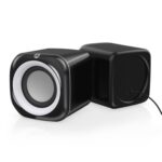 Mini altavoz con cable de alto volumen controlado por cable USB de versión estándar A1, longitud del cable: 1,1 m, Standard Version
