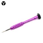 Destornillador de Reparación Jiafa Jf-609-0.6Y Tres Puntos 0.6 Apple iPhone 7, 7 Plus y Apple Watch (Magenta)
