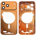 Marco Central con Placa de Bisel y Cubierta de Lente de Cámara para Apple iPhone 17 Pro