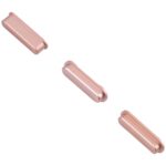 Botón de Encendido y Botón de Control de Volumen para Apple iPad 10.2 Pulgadas (2019-2021) (Rosa)