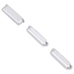 Botón de Encendido y Control de Volumen para Apple iPad 10.2" (2019-2021) (Plata)