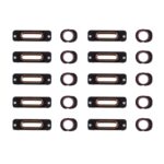 Soportes de Retención y Anillos de Conector para Apple iPhone SE (10 Unidades), Oro Rosa) - Imagen 2