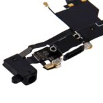 Puerto de Carga Original para Apple iPhone SE Cable Flex de Audio (Negro) - Imagen 4