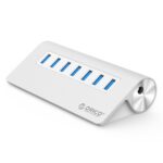 Hub USB 3.0 Orico M3H7-V1 de 7 Puertos con Aleación de Aluminio y Adaptador de Corriente 30 W - Imagen 2