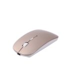 Ratón Inalámbrico Mc-008 Bluetooth 3.0 con Carga de Batería para Computadoras Portátiles y Teléfonos Android (Dorado)