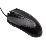 Ratón Óptico Universal Zgb 119 USB para Juegos con Cable 1,45 m (Negro Azabache)