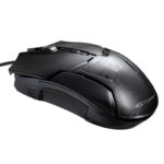 Ratón Óptico para Juegos Chasing Leopard 179 USB 1600Dpi con Cable Ajustable de Tres Velocidades 1,3 m (Negro) - Imagen 2