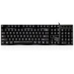 ZGB Q17 104 teclas USB con cable suspensión Gaming Office teclado para computadora portátil, PC