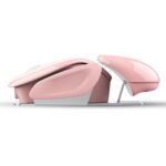 Ratón Inalámbrico Hxsj T37 2.4Ghz 1600Dpi 3 Modos Silencioso Ajustable (Rosa) - Imagen 4