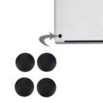 Alfombrillas de Goma para Apple MacBook Air (2010-2015) de 11.6" y 13.3" (Negro)