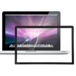 Lente de Vidrio Exterior Pantalla Frontal para Apple MacBook Pro 15 A1286 (2009-2012) (Negro)