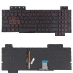 Teclado para Asus FX80 FX80GE FZ80G ZX80G FX505 (US) con Retroiluminación