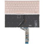 Teclado Retroiluminado para Xiaomi Mi Notebook Air 12.5 Versión USA (Dorado)