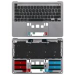 Cubierta Lateral C y Teclado para Apple MacBook Pro 13 Pulgadas A2338