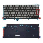 Teclado Retroiluminado del Reino Unido para Apple MacBook Air 15.3 Pulgadas M2 A2941