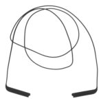 Marco de Bisel de anillo de goma Pantalla LCD para Apple MacBook Pro 16 pulgadas (2021, A2485 / A2780, 2023)