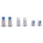 Tornillos para Apple MacBook Pro 13.3" A1708 (6 en 1) Cubierta Inferior (4 Largos + 2 Cortos) (Plata)