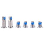 Tornillos para Apple MacBook Pro A1706 13.3" (6 unidades: 2 Largos + 4 Cortos) (Plata) - Imagen 2