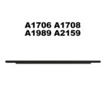 Cubierta de Eje Pantalla LCD Frontal Bisel Logo Cubierta para Apple MacBook Pro Retina 13 Pulgadas A1706 A1708 A1989 A2159 (Plata) - Imagen 2