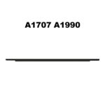 Cubierta de Eje Pantalla LCD Frontal Bisel Logotipo Cubierta para Apple MacBook Retina 15.4 Pulgadas A1707 A1990 (Gris) - Imagen 2