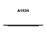 Cubierta de Eje Pantalla LCD Frontal Bisel Logo para Apple MacBook 12 Pulgadas Retina A1534 (Oro Rosa) - Imagen 2
