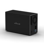Interfaz Blueendless USB-B Caja externa HDD con matriz combinada RAID de 2 bahías de 3,5 pulgadas, USB-B - Imagen 2