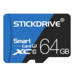 Tarjeta de Memoria Stickdrive 64GB High Speed U3 TF (Micro SD) (Azul y Negra) - Imagen 2