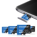 Tarjeta de Memoria Stickdrive 64GB High Speed U3 TF (Micro SD) (Azul y Negra) - Imagen 3