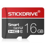 Tarjeta de Memoria Stickdrive 16Gb U1 White Line TF Micro SD (Roja y Negra) - Imagen 2
