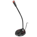 Micrófono de Computadora Hxsj F12 USB Flexible 360 Grados con Cable de 2,2 M - Imagen 2