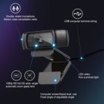 Webcam Logitech C920E HD Pro USB 1080P Widescreen Video Chat Grabación Smart - Imagen 3