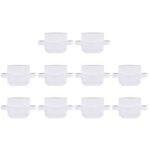 Conector de Puerto de Carga para Apple iPad Mini, Mini 2 y Mini 3 (10 Piezas) (Blanco)